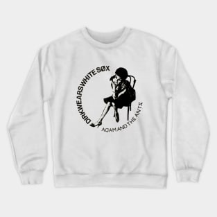 Dirk Wears White Sox Adam and the Ants Crewneck Sweatshirt